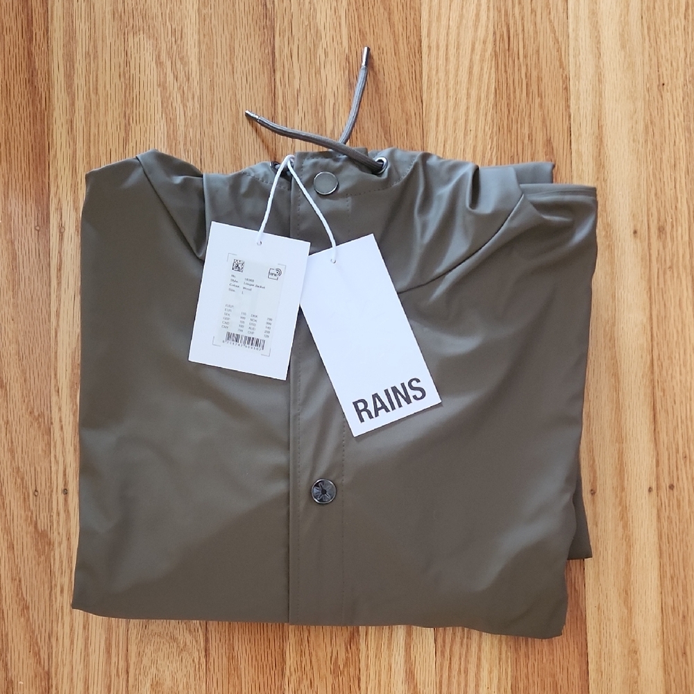 Rains Unisex Longer Jacket L
